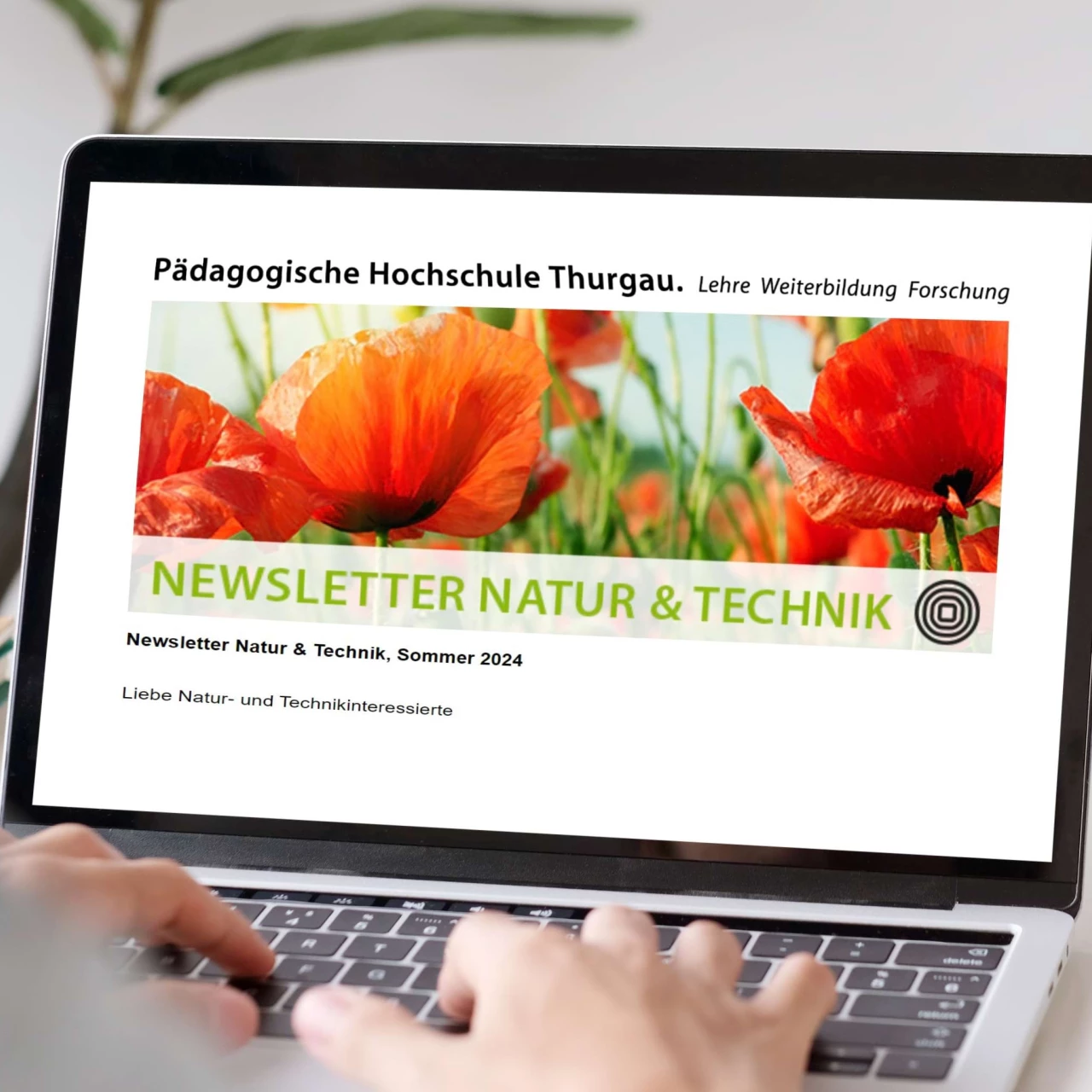 Newsletter Natur und Technik. Die Projektwoche NaTech bewegt. Ein Angebot der Fachstelle NaTech.