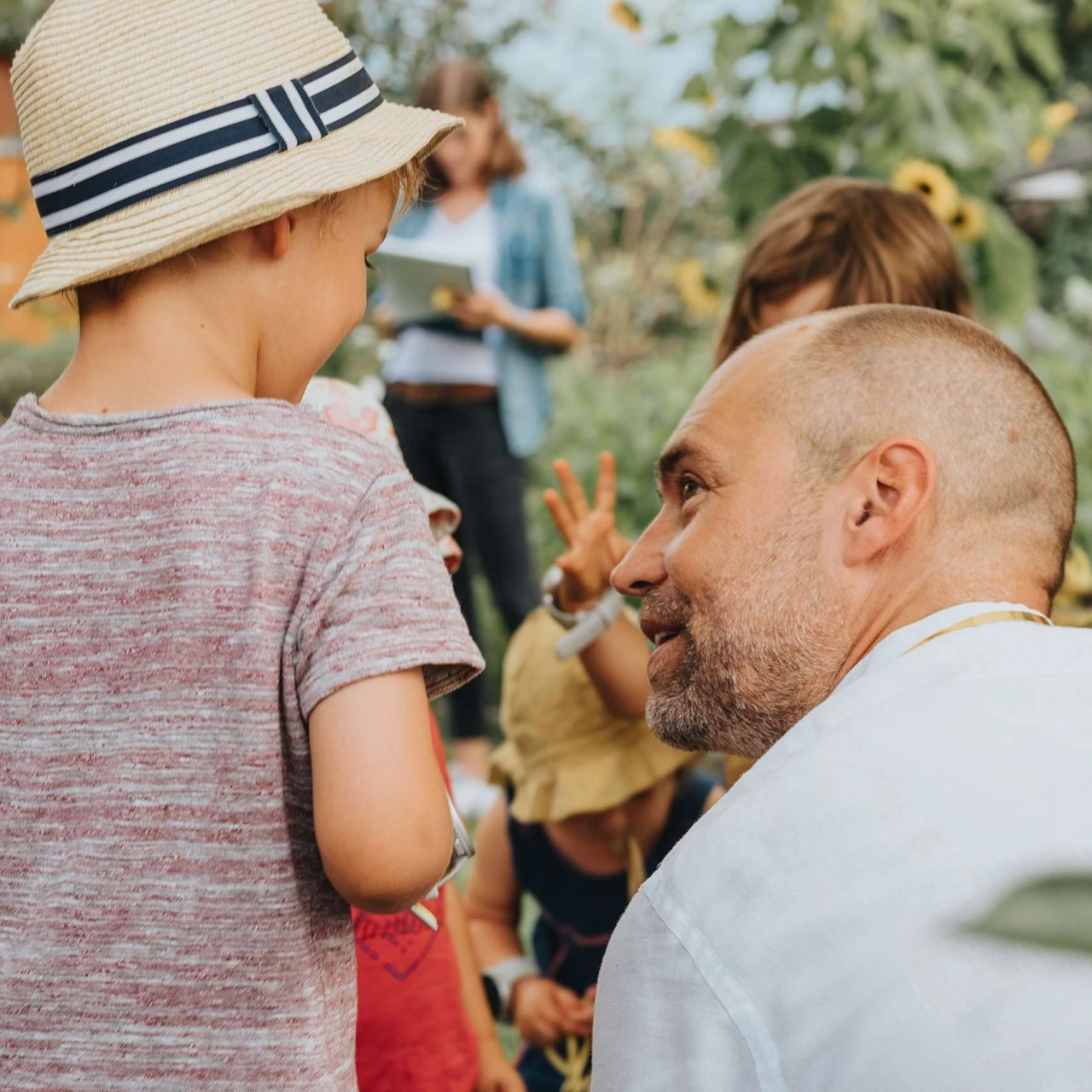 Spielgruppenunterricht. Ein Bild zum Forschungsbereich Frühe Sprachbildung.