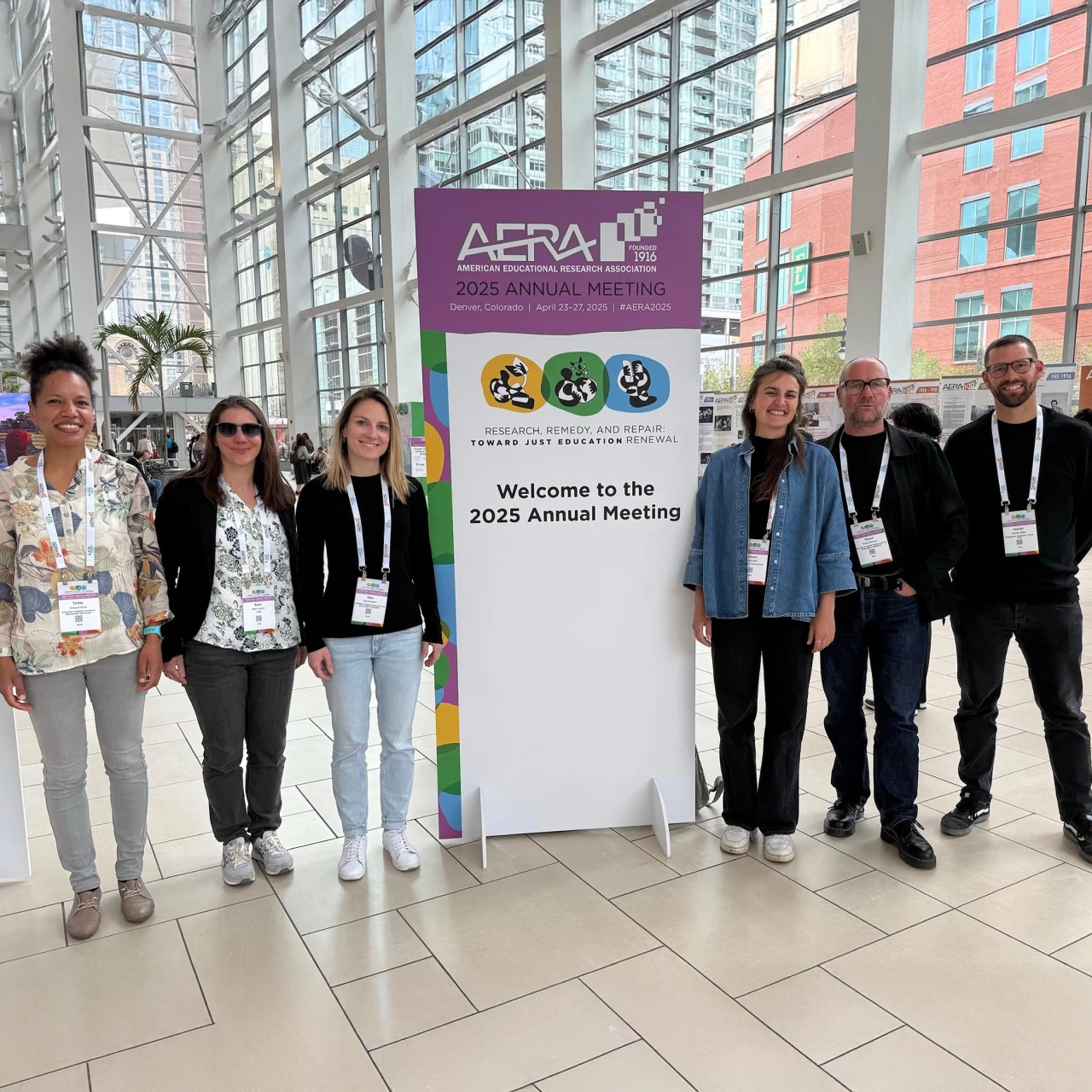 PHTG-Vertretung an der AERA 2025 in Denver