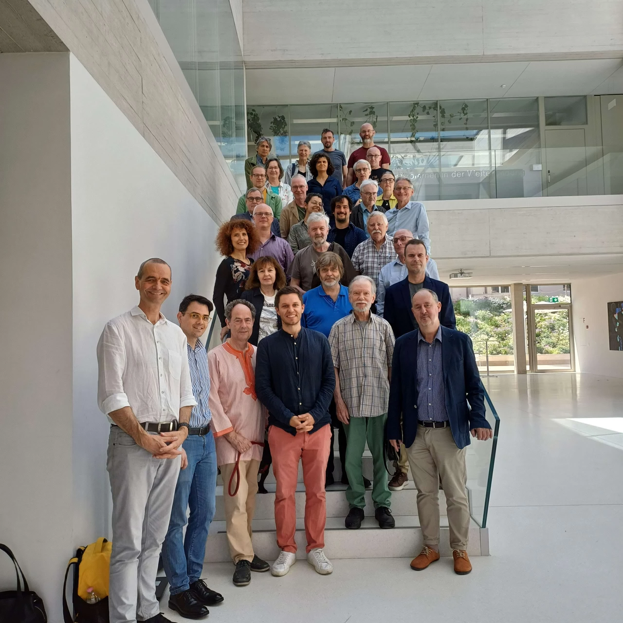 Teilnehmende an der achten Ausgabe der Lake Konstanz Guitar Research Conference.