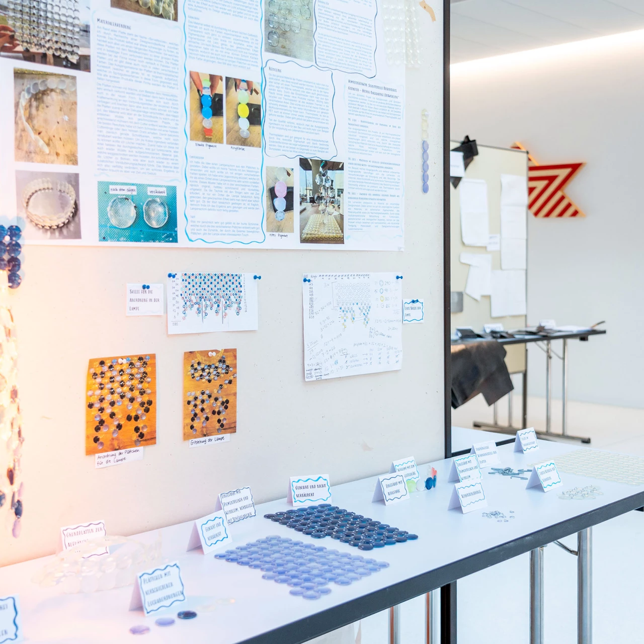 Ausstellung des Moduls „Recycling/Nachhaltigkeit“, Sek I